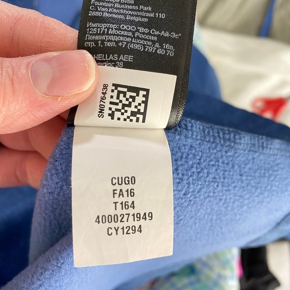 The North Face Blue Canyonlands 1/2 Zip Fleece Pullover Men's Size Medium - Picture 4 of 7